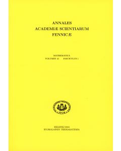 Annales Academiae Scientiarum Fennicae. Mathematica 41:1