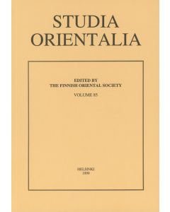 Studia Orientalia 85