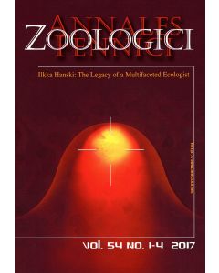Annales Zoologici Fennici 2017:1-4