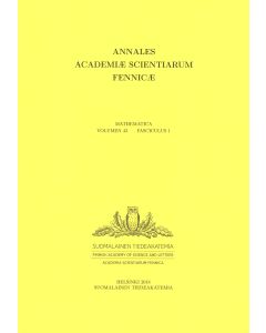 Annales Academiae Scientiarum Fennicae. Mathematica 43:1