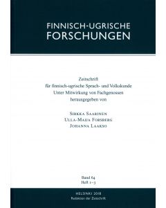 Finnisch-Ugrische Forschungen 64:1-3
