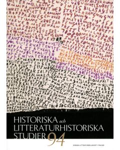 Historiska och litteraturhistoriska studier 94
