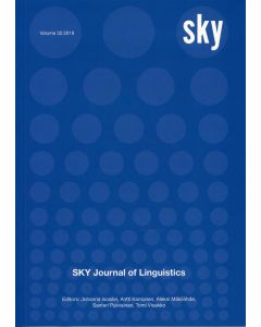 SKY Journal of Linguistics 32