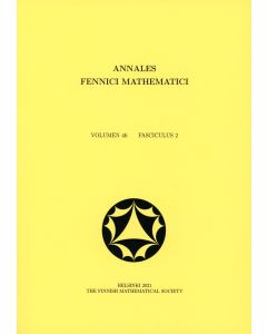 Annales Fennici Mathematici 46:2