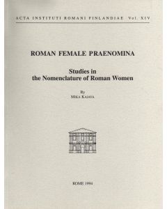 Roman Female Praenomina