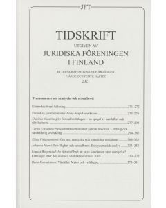 Tidskrift utgiven av Juridiska Föreningen i Finland 2021:4-5