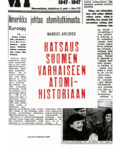 Katsaus Suomen varhaiseen atomihistoriaan