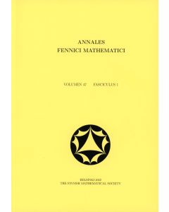 Annales Fennici Mathematici 47:1