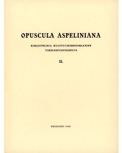 Opuscula Aspeliniana II