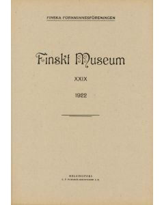 Finskt Museum 1922