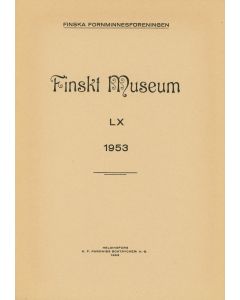 Finskt Museum 1953