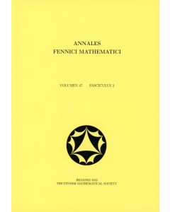 Annales Fennici Mathematici 47:2
