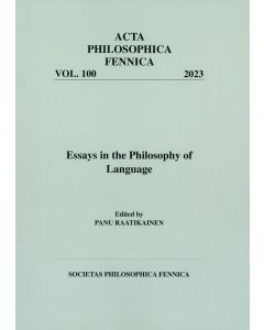 Essays in the Philosophy of Language