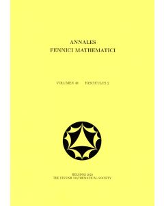 Annales Fennici Mathematici 48:2