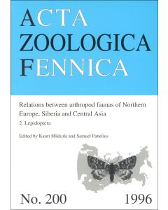 Relations Between Arthropod Faunas of Northern Europe, Siberia and Central Asia