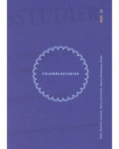 Folkmålsstudier 63