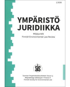 Ymp&auml;rist&ouml;juridiikka 2026:1