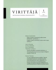 Virittäjä 2026:1