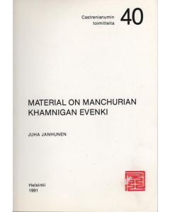 Material on Manchurian Khamnigan Evenki