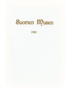 Suomen Museo 1988