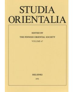 Studia Orientalia 67