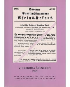 Suomen kirkkohistoriallisen seuran vuosikirja 79