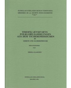 Timofej Jevsevjevs Folklore-Sammlungen aus den Tscheremissischen. III