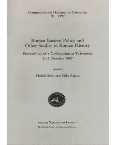 Roman Eastern Policy and Other studies in Roman History