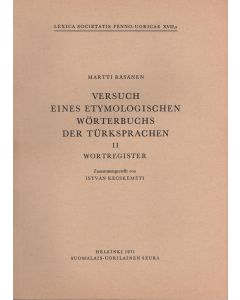 Versuch eines etymologischen Wörterbuchs der Türksprachen. II.