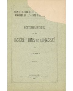 Wörterverzeichniss zu den Inscriptions de l'Iénisseï