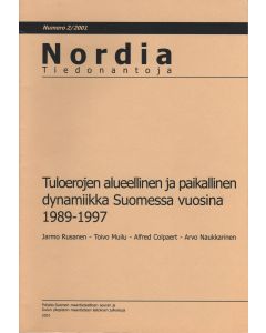 Tuloerojen alueellinen ja paikallinen dynamiikka Suomessa vuosina 1989-1997