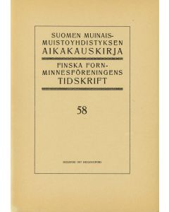Studia neolithica in honorem Aarne Äyräpää