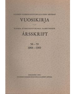 Suomen kirkkohistoriallisen seuran vuosikirja 58–59
