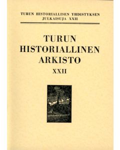 Turun Historiallinen Arkisto 22