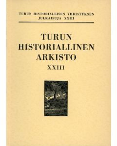 Turun Historiallinen Arkisto 23