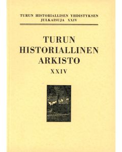 Turun Historiallinen Arkisto 24