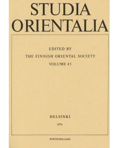 Studia Orientalia 45