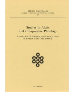 Studies in Altaic and comparative philology