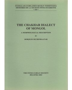 Chakhar Dialect of Mongol
