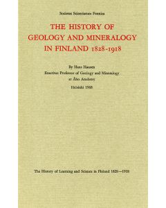History of geology and mineralogy in Finland 1828–1918