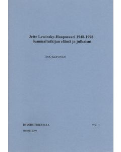 Jette Lewinsky-Haapasaari 1948–1998