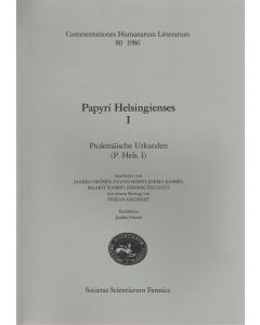 Papyri Helsingienses. I