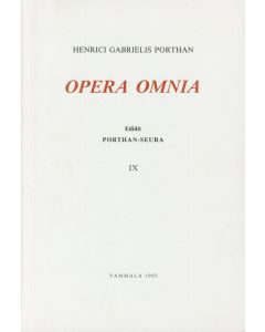 Henrici Gabrielis Porthan Opera omnia IX