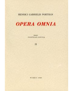 Henrici Gabrielis Porthan Opera omnia II