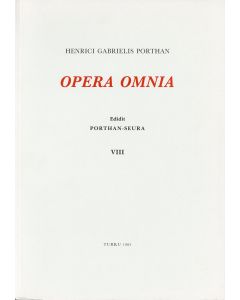 Henrici Gabrielis Porthan Opera omnia VIII