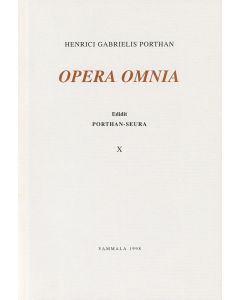 Henrici Gabrielis Porthan Opera omnia X