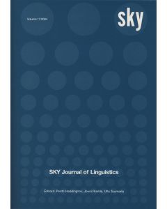 SKY Journal of Linguistics 17
