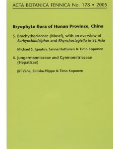 Bryophyte flora of Hunan Province, China. 5-6