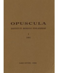 OPUSCULA 1 (IRF,1981)