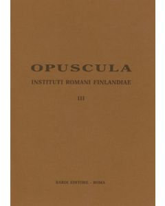OPUSCULA 3 (IRF 1986)